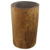 Haussmann® Wood Stump Stool or Stand 11-14 in DIA x 22 in H | Chairs by Haussmann®