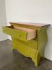 Bombay Dresser - Apple Green Paint - Caramel Stained | Storage by Dust Furniture