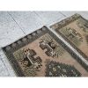 Vintage Handmade Turkish Oushak Rugs, Set Of 2, Pair | Runner Rug in Rugs by Vintage Pillows Store. Item composed of cotton