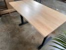 Hardwood Slab Desktop - Natural Maple | Tables by ROMI. Item made of maple wood compatible with minimalism and mid century modern style