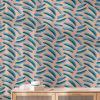 Tossed Swipes Wallpaper | Wall Treatments by Color Kind Studio. Item composed of fabric and paper