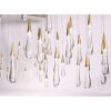 Alan Mizrahi AK4002X "The Pour" Skinny X | Chandeliers by Alan Mizrahi Lighting Design