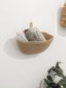 Coiled Jute Wall Storage Basket | Storage by Damaris Kovach. Item composed of fiber