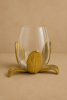 Flora Glow Votive Candle Holder — Gold Finish | Decorative Objects by Raíz Studio