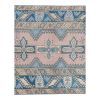 Vintage Hand Knotted Turkish Oushak Carpet | Area Rug in Rugs by Vintage Pillows Store. Item composed of cotton and fiber