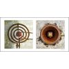 Round Pair #03: Stove and Rusty Hole Abstract | Photography by Susan Bowen Photos