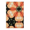 Tropical Floral Area Rug | Rugs by Odd Duck Press. Item composed of wool and fiber