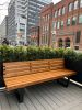 Outdoor Ash Bench | Benches & Ottomans by Good Wood Brothers. Item made of wood works with contemporary style