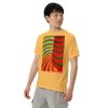 Unisex T-shirt - No Brake Zone - Geometric Op Art Motion | Work by Eman's Gallery