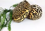 leopard round pillow // round velvet pillow // round box | Pillows by velvet + linen