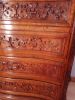 Hand-carved Solid Oak Chest | Storage by VANDENHEEDE FURNITURE-ART-DESIGN. Item composed of oak wood in contemporary or art deco style
