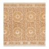 Suzani Tan Pastel Tapestry - Neutral Uzbek Wall Hanging or B | Tablecloth in Linens & Bedding by Vintage Pillows Store