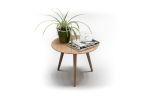 Round Coffee Table Made of Solid Oak | Tables by Manuel Barrera Habitables. Item composed of oak wood