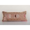 Anatolian Bedding Rug Pillow, Muted Lumbar Pillow Cover | Sham in Linens & Bedding by Vintage Pillows Store. Item composed of cotton and fiber