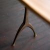 Live Edge Urban Wood + Cast Bronze Console Table | Lakehouse | Tables by Alabama Sawyer. Item made of wood