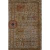 Antique Handmade Samarkand Rug 6'5" X 9'8" | Area Rug in Rugs by Vintage Pillows Store. Item composed of cotton