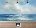 Ocean Blue — Coastal & Nature Luxury Wallpaper Mural | Wall Treatments by ELLE WALLS