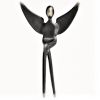 Angel figure in Bronze Black Patina | Sculptures by YENNY COCQ