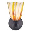 AMORE FIORE Sconce (RONDO) | Sconces by Oggetti Designs. Item made of metal & glass