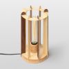 La tube - Wooden table lamp (Price taxes included) | Lamps by Slice of wood / Tranche de bois