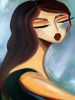 Merde Two - 24"x36" | Oil And Acrylic Painting in Paintings by Amy Straley