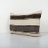 Striped Tribal Wool Handmade Pillow Covers, Organic Ethnic T | Cushion in Pillows by Vintage Pillows Store