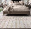 Natural Textured Area Ivory Hand Woven Wool & Jute Rug | Area Rug in Rugs by Swiflo