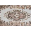 Vintage Turkish Sparta Rug with Medallion 3'9" X 6'9" | Area Rug in Rugs by Vintage Pillows Store. Item made of cotton