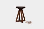 X2 Counter Stool | Chairs by ARTLESS. Item made of walnut & brass
