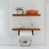 Paper Towel Holder | Rack in Storage by Keyaiira | leather + fiber. Item made of wood & leather