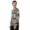 Unisex Sweatshirt - Deception - Geometric Op Art | Work by Eman's Gallery