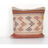 Handmade Wool Hemp Organic Kilim Pillow, Boho Pillow, Tribal | Cushion in Pillows by Vintage Pillows Store
