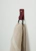 Small Wide Leather Wall Strap [Flat End] | Storage by Keyaiira | leather + fiber | Artist Studio in Santa Rosa. Item made of leather