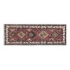Vintage Animal Turkish Soumac Runner Rug 3'4'' x 9'2'' | Rugs by Vintage Pillows Store. Item composed of cotton