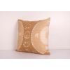 Brown Suzani Pillow Cases Fashioned from a Vintage Suzani, S | Cushion in Pillows by Vintage Pillows Store