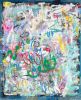 Fun Fete IV Abstract Painting | Prints in Paintings by carrie song