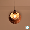 Rinza Terracotta Pendant Lamp | Pendants by Lit Lamps - Sustainable Mindful Lighting. Item works with rustic & traditional style
