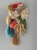 S woven wall decoration | Tapestry in Wall Hangings by Awesome Knots. Item composed of cotton and fiber