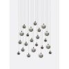 Alan Mizrahi IQ2077 Mixed Blown | Chandeliers by Alan Mizrahi Lighting Design