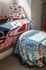 Scribbles Throw | Linens & Bedding by PAR  KER made. Item composed of cotton and fiber in boho or mid century modern style