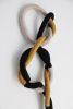 Contemporary Nautical Knot Fiber Art — The Obsidian & Ochre | Wall Sculpture in Wall Hangings by Freefille