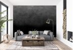 Black Ombré — Abstract Luxury Wallpaper Mural | Wall Treatments by ELLE WALLS