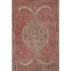 Mid-20th Century Floral Handmade Turkish Anatolian Rug | Area Rug in Rugs by Vintage Pillows Store. Item composed of cotton and fiber