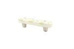 Terrazzo Tea Green 3" CC Oblong Pull | Hardware by Windborne Studios. Item made of stoneware