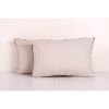 Ikat Bronze Tiger Pillow Cover - Set of Two Silk Velvet Lumb | Cushion in Pillows by Vintage Pillows Store
