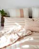 Stripes Euro Sham - Clay | Pillow in Pillows by MINNA