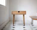 Nightstand One or Two Drawers | Storage by Manuel Barrera Habitables. Item composed of oak wood