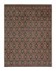 Rug & Kilim’s Moroccan Rug In Brown, Red, And Blue Diamond Patterns | Area Rug in Rugs by Rug and Kilim