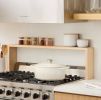 Maple Stove Top Shelf Riser | Storage Stand in Storage by Reds Wood Design. Item composed of maple wood
