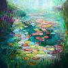 Water Lily Garden | Paintings by Checa Art